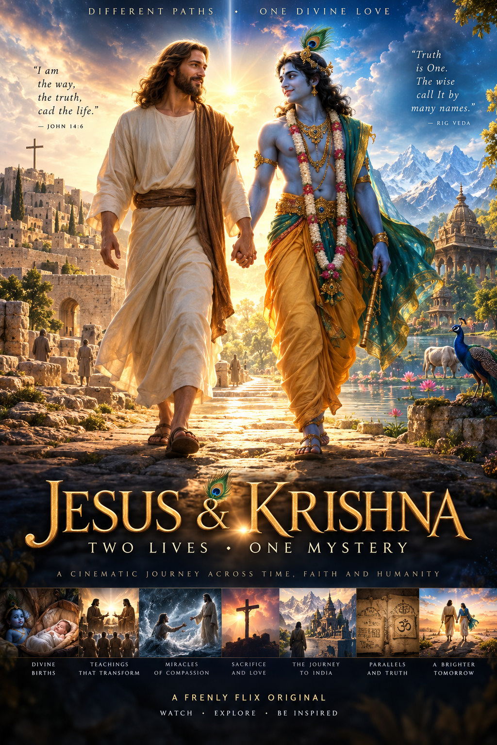 Jesus & Krishna — Two lives, one mystery
